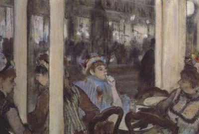 Edgar Degas Women,on a Cafe Terrace (san16) china oil painting image